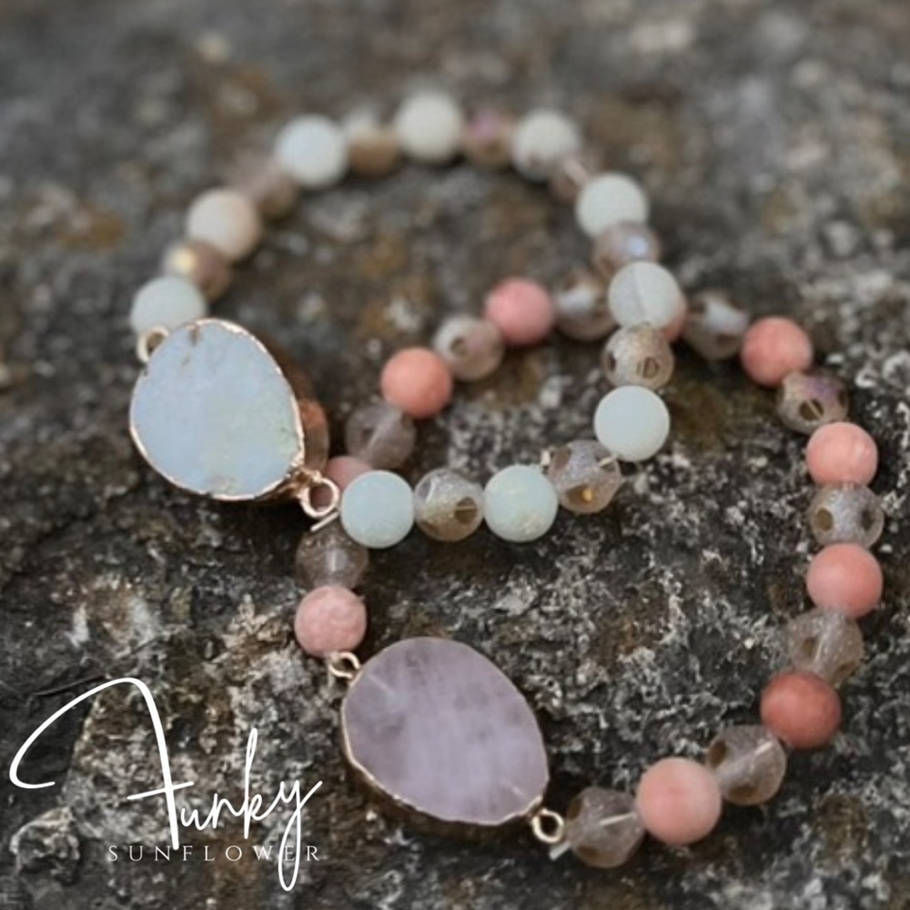 OUT OF STOCK Stone Beaded Bracelet